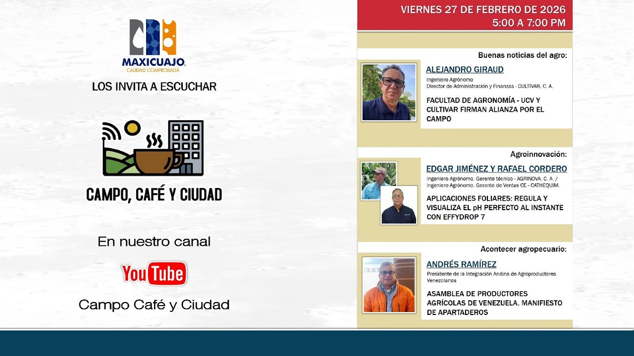 Campo, Café y Ciudad 27 de Febrero de 2026