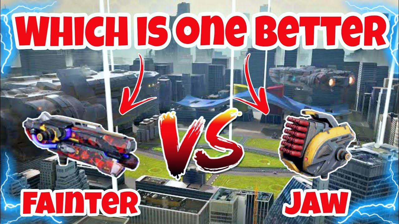 [WR]🔥 Fainter VS Jaw Weapon Comparison |War Robots|
