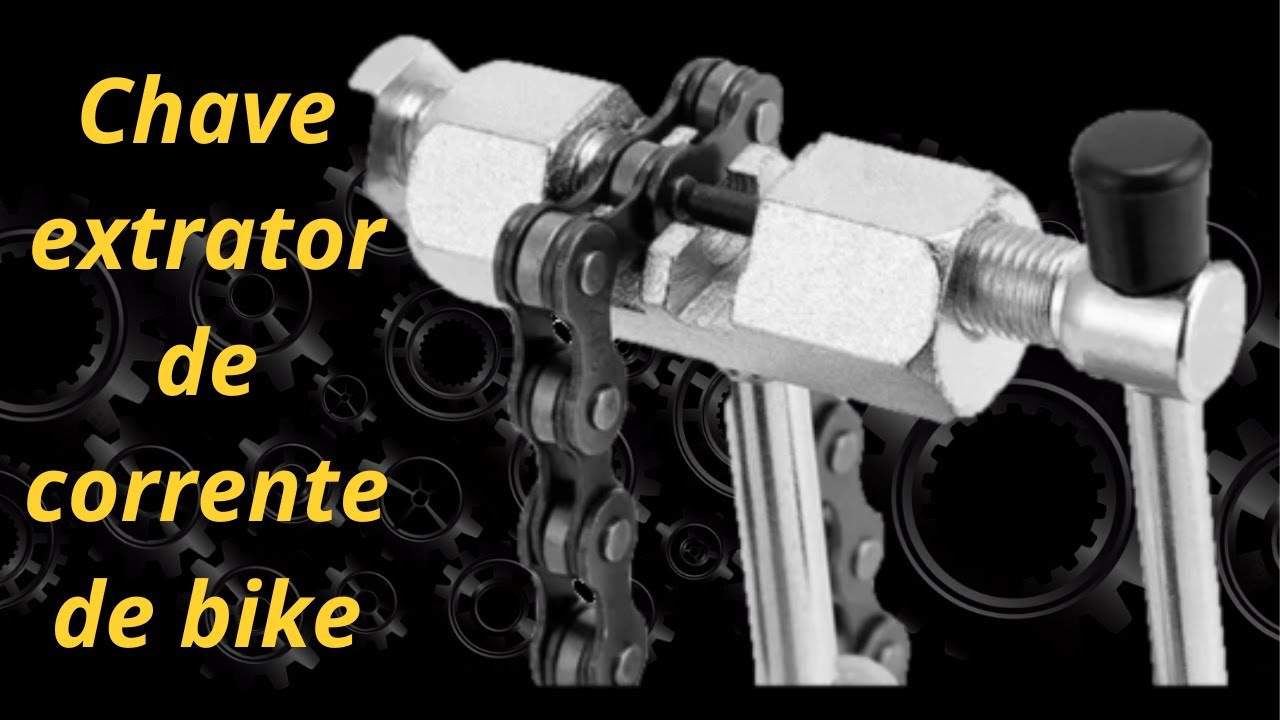 Como utilizar a chave extrator de corrente de bike