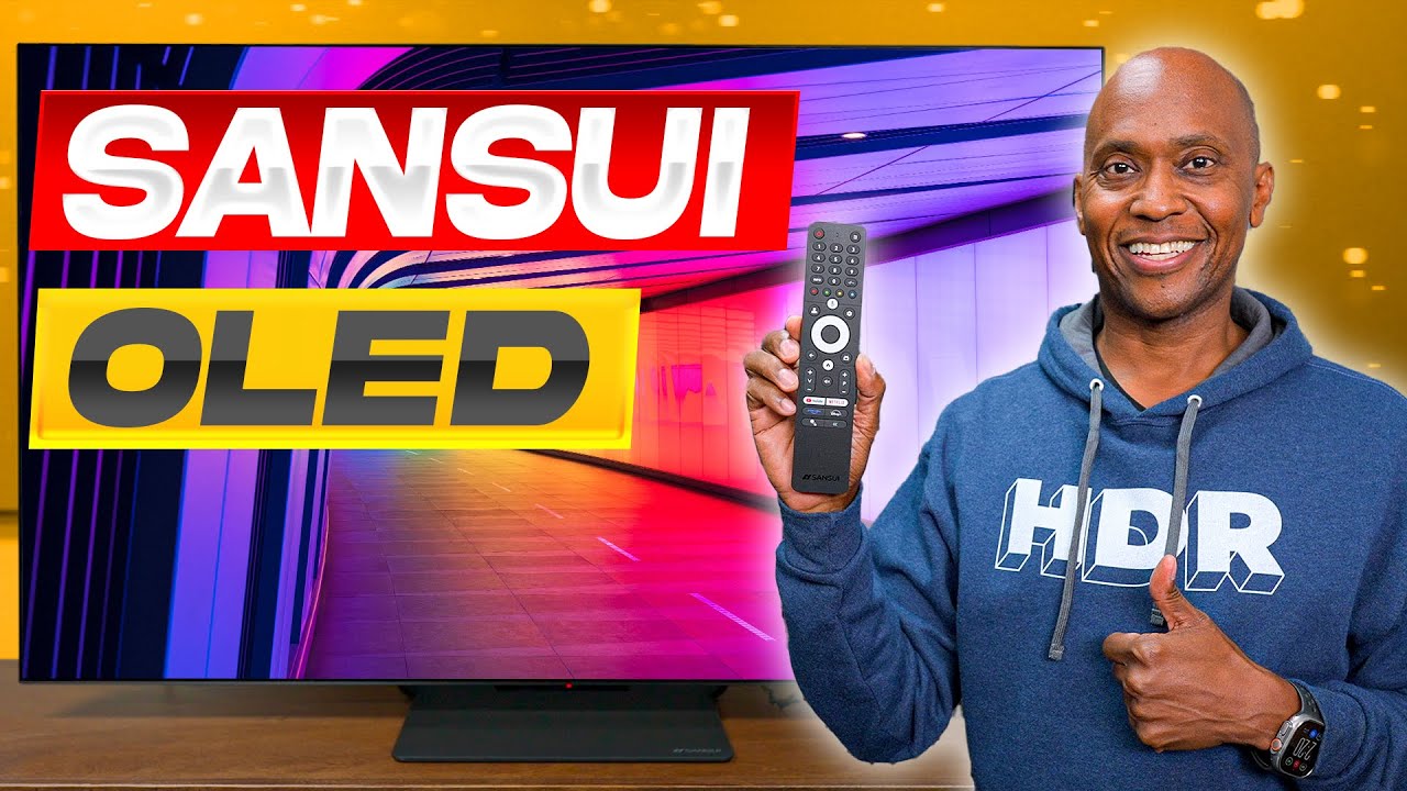 Обзор телевизора Sansui OLED 120 Гц | Потрясающие характеристики изображения | S55VOUG