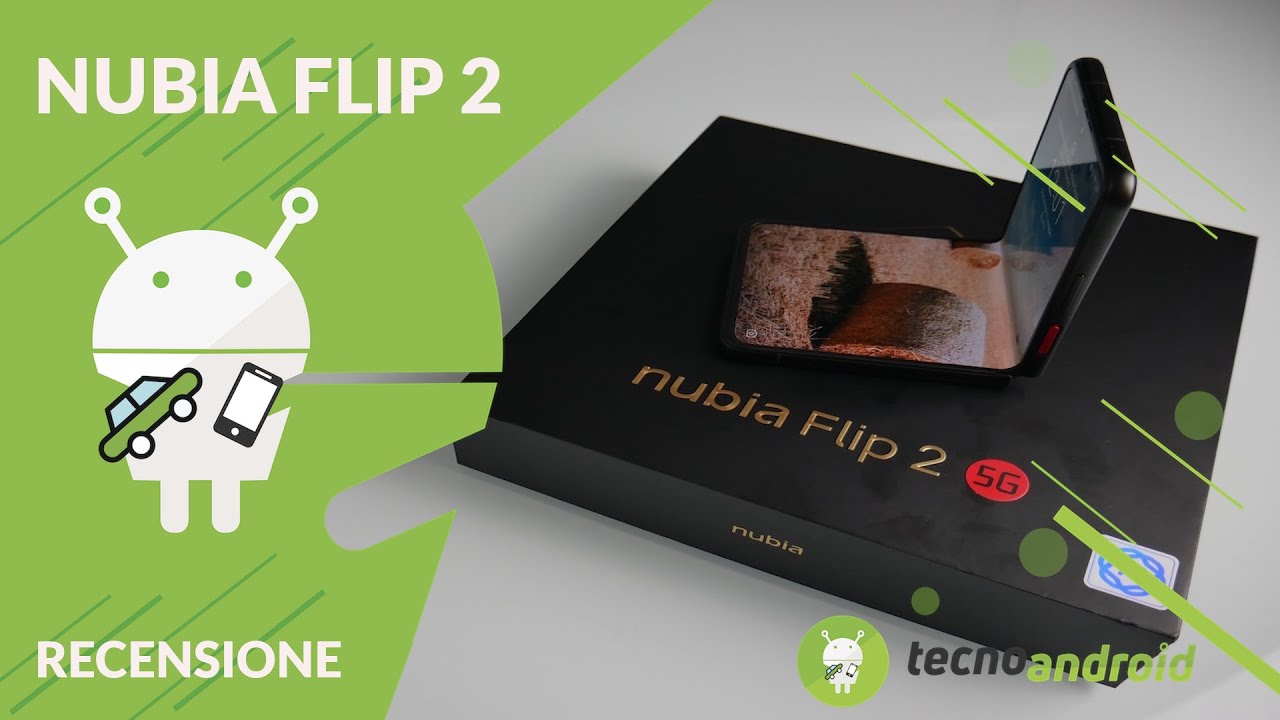 RECENSIONE NUBIA FLIP 2: Nubia Flip 2: bello, pieghevole e conveniente