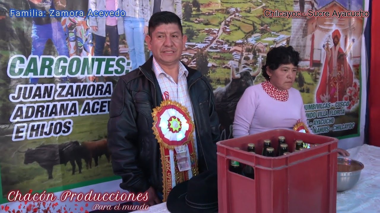 👉 Fiesta Patronal San Pedro de Chilcayoc - Sucre Ayacucho /  fam. Zamora Acevedo - fuLL toril 🇵🇪
