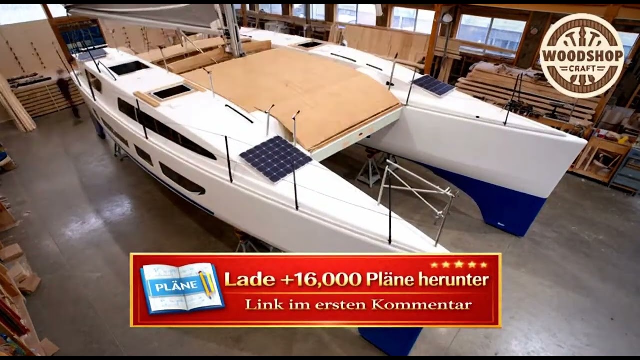 Boot bauen wie ein Profi: Schritt für Schritt zum eigenen Katamaran