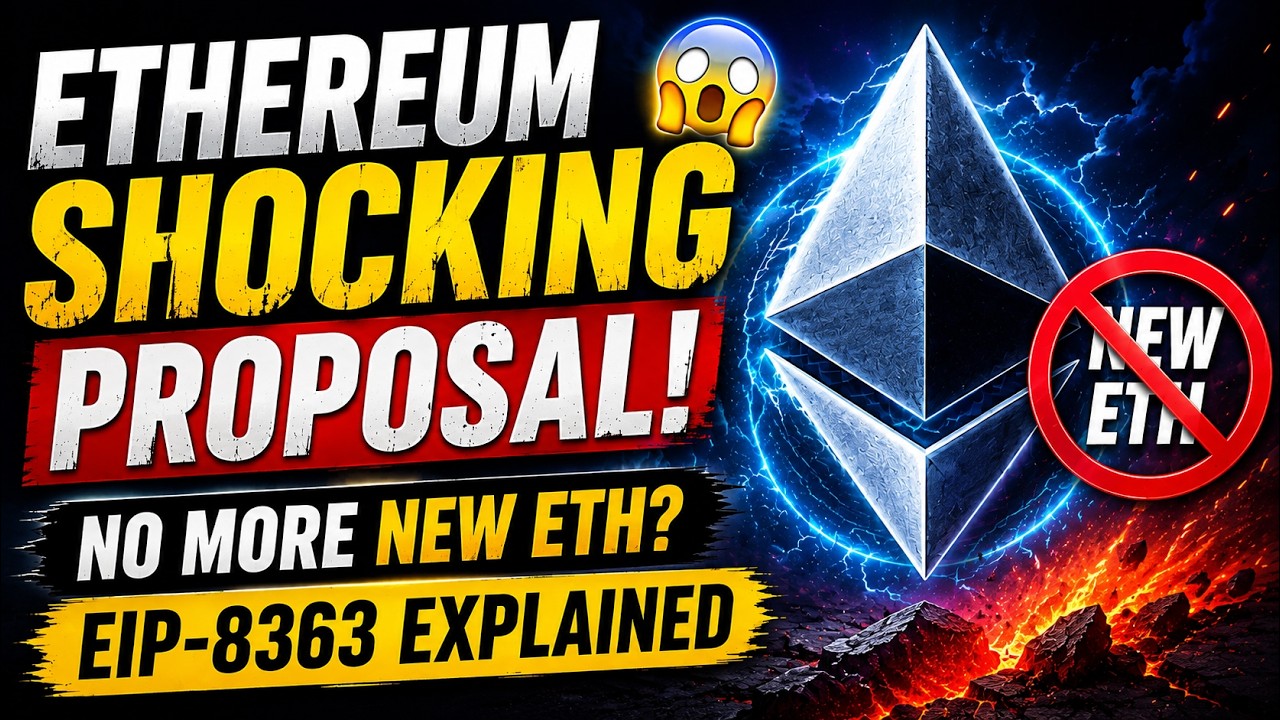 ETHEREUM SHOCKING PROPOSAL! 😱 No More New ETH? EIP-8363 Explained | ETH Supply, Staking & Validator