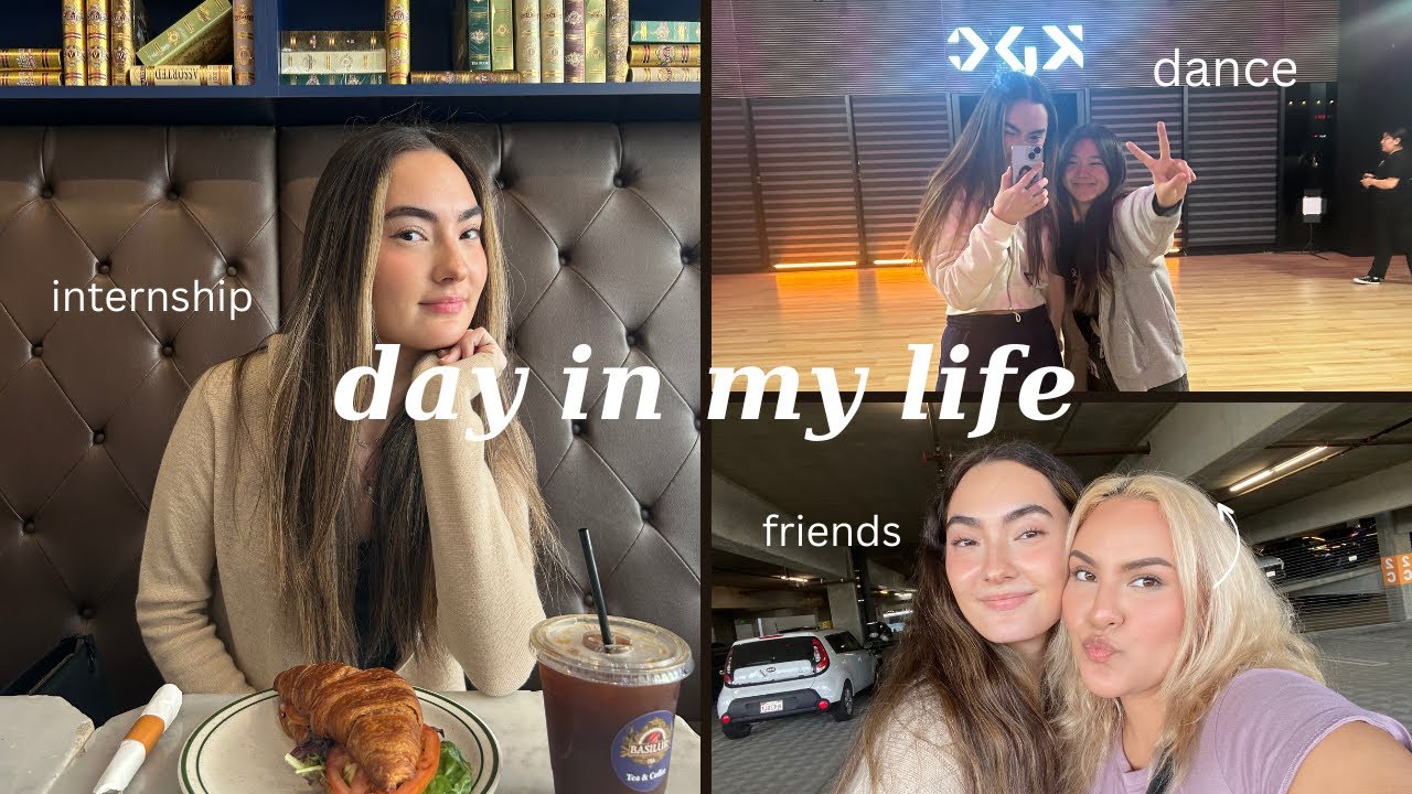 day in my life: my internship, dancing and hanging out with friends