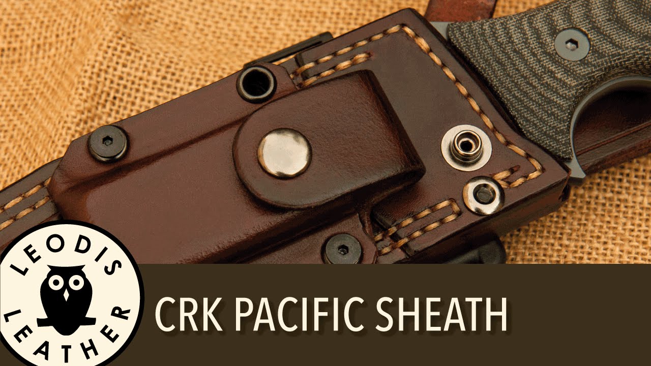 Making a Chris Reeve Pacific Leather Sheath