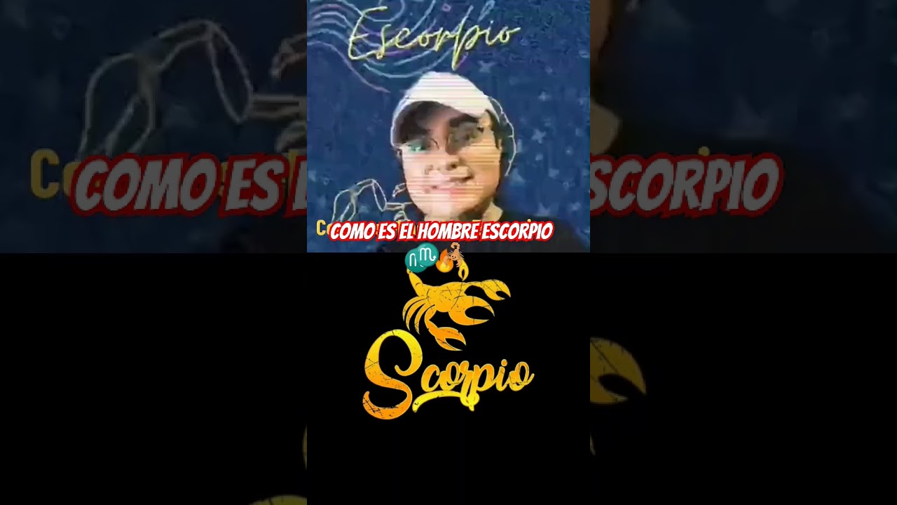 Como es el hombre Escorpio ♏🦂#escorpio #amor #hombres #astrologiaescorpio