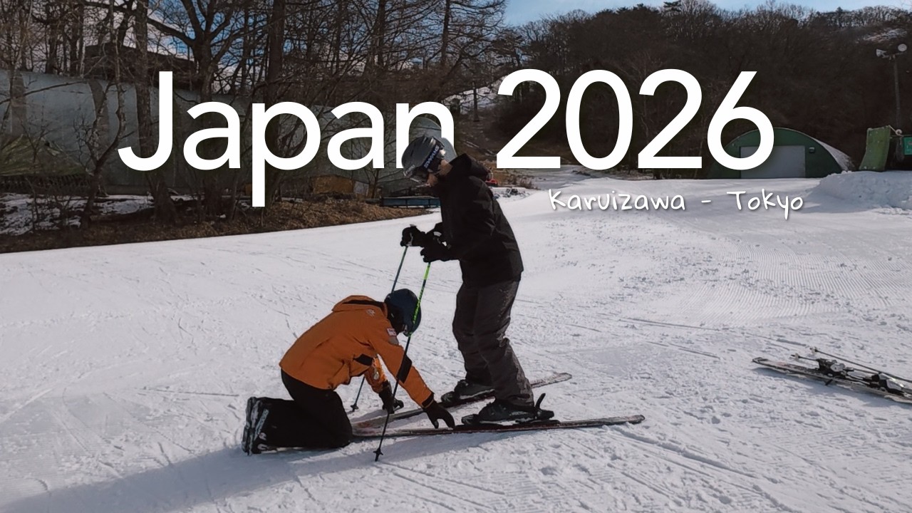 japan vlog | first time skiing, 3 nights in Karuizawa, unli sake night, more tokyo eats