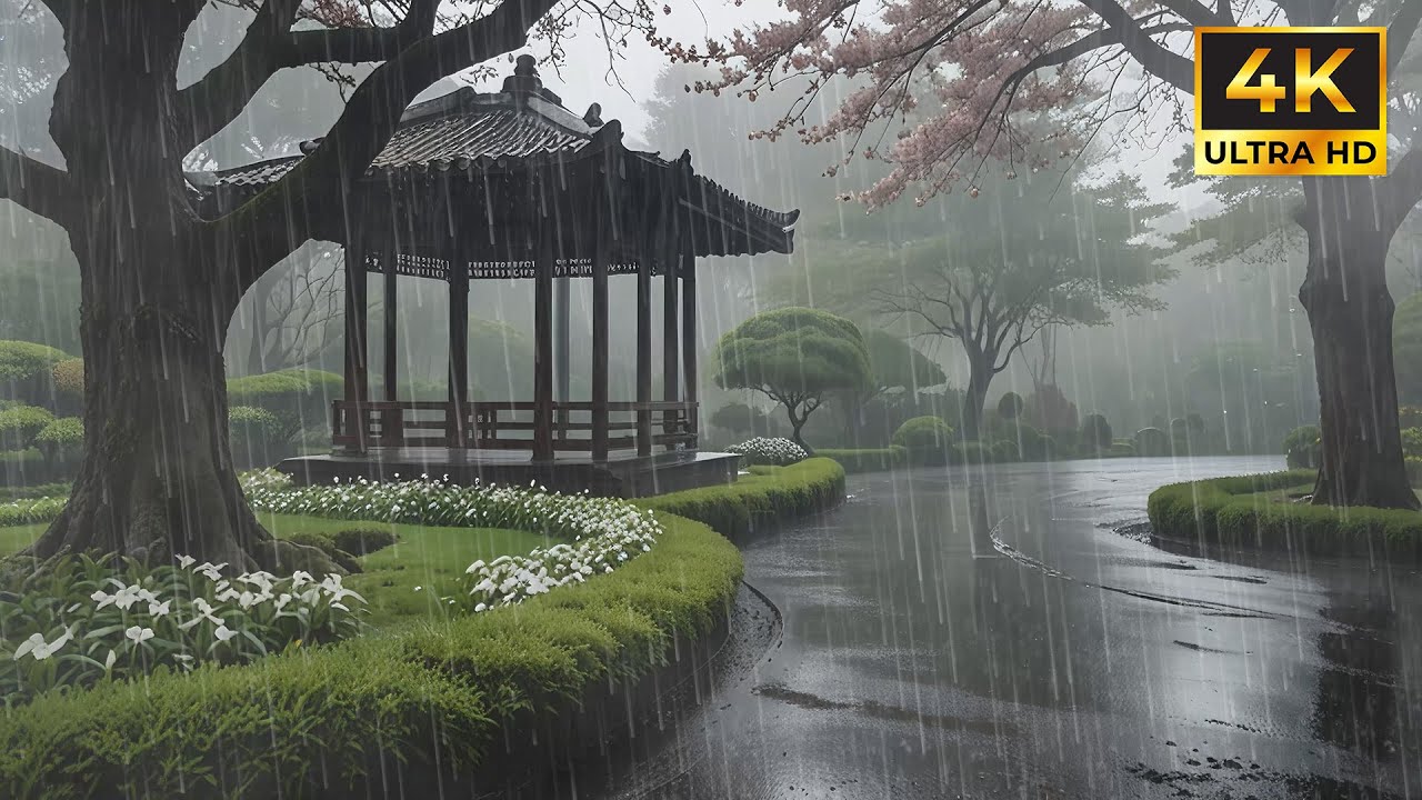 Morning Rain Sounds for Sleep to Help You Fall Asleep Quickly and Beat Insomnia with Ease