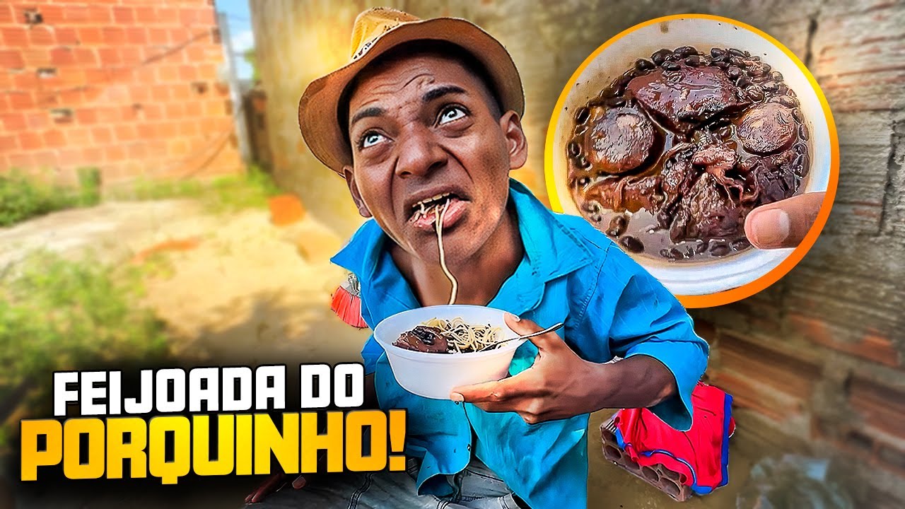 BETO TIZIU COMEU FEIJOADA DO SEU PORQUINHO ROUBADO 😱🤣 | BETO TIZIU