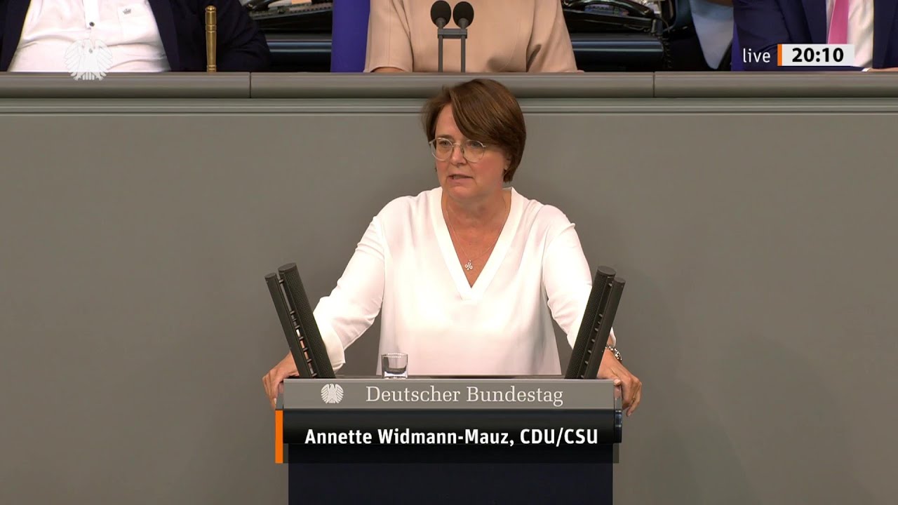 Plenarrede Annette Widmann-Mauz MdB zur Errichtung eines Dokumentationszentrums Zweiter Weltkrieg