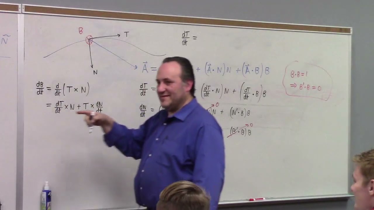 Multivariate Calculus: Arclength and TNB frame, 1-29-26 part 2
