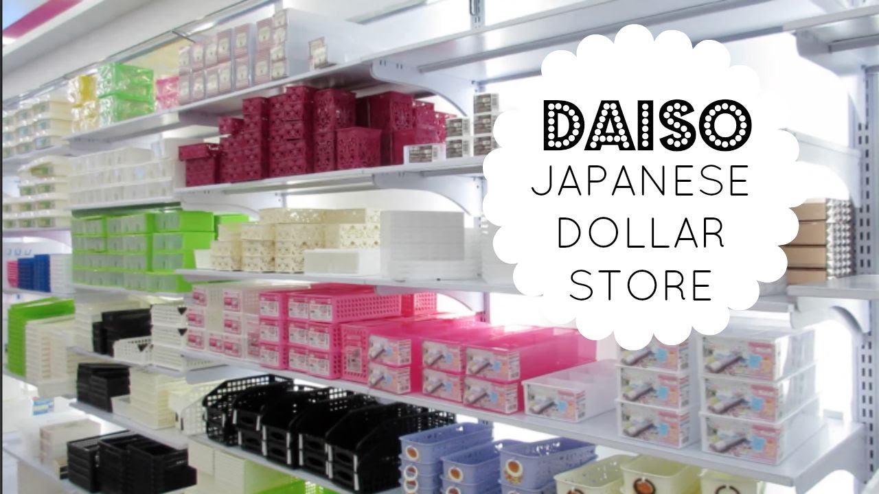 JAPANESE DOLLAR STORE |  Daiso Store Tour & Organizing Ideas!