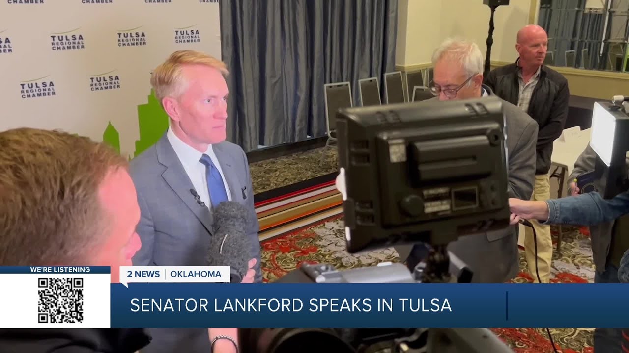 Senator Lankford talks ICE, government shutdown during Tulsa visit