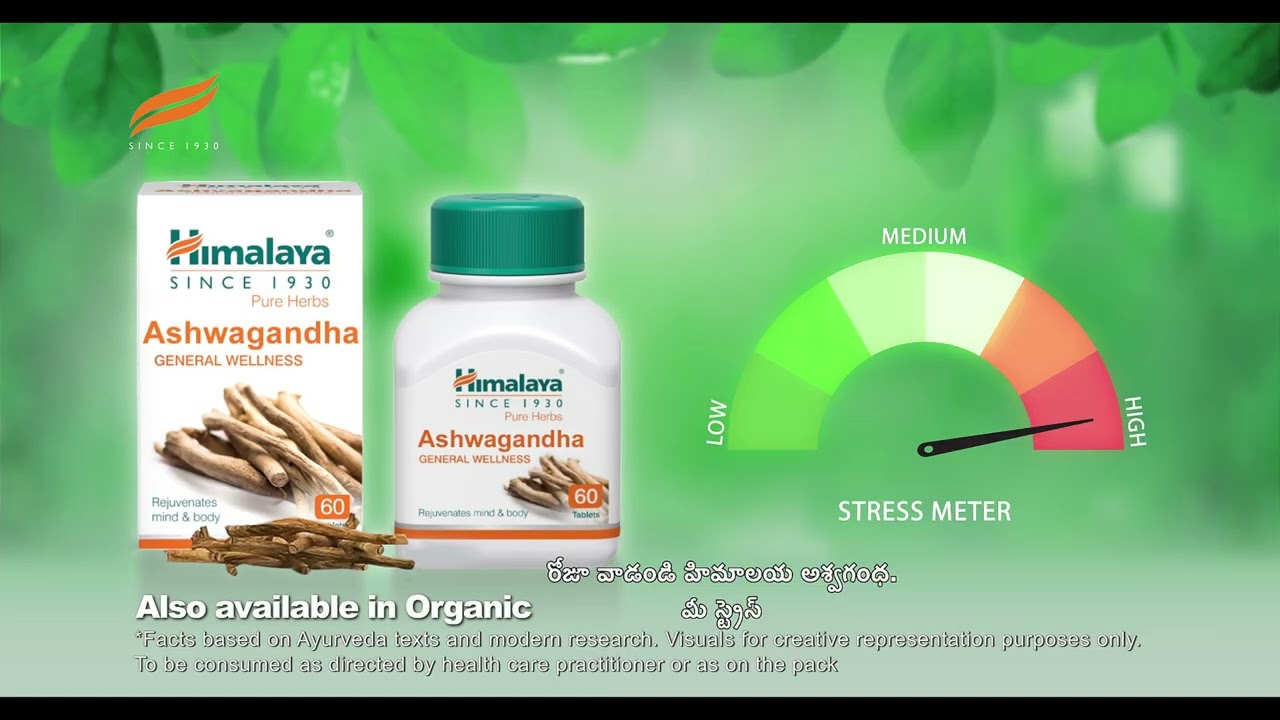 Frequent headaches? It could be stress | De-stress naturally with Himalaya Ashwagandha