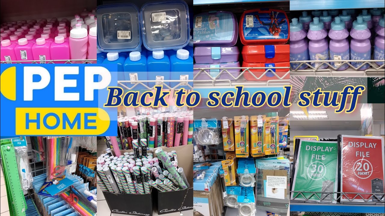 PEP HOME || BACK TO SCHOOL STUFF || STATIONERY || LUNCH BOXES || BOTTLES || SOUTH AFRICAN YOUTUBER