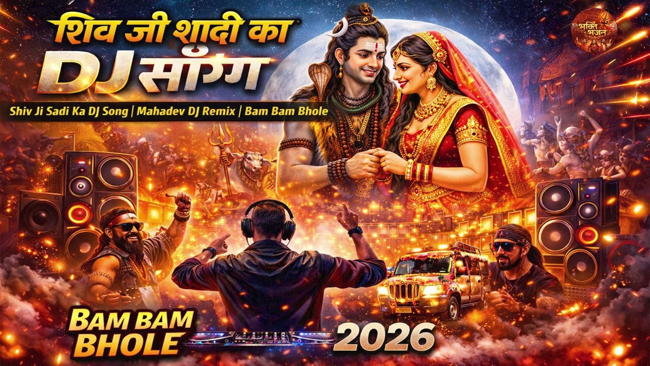 DJ वाले बाबा बीट बढ़ा दो ज़ोर से | Bol Bam Bhole DJ Song | Mahadev Remix | Sawan Special 2026