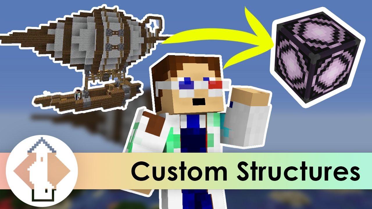 How to Create CUSTOM STRUCTURES in Minecraft 1.16