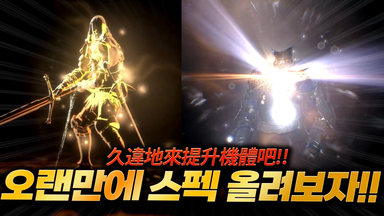[리니지W] 리니지w 오랜만에 대대적인 스펙업 작업!(+9찬란한현자티셔츠 외)