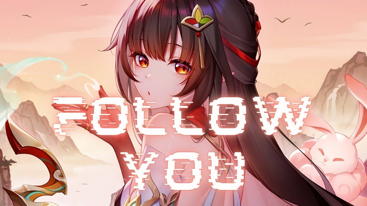 [S] Nightcore - Follow You (Текст песни) - LexMorris, DogMeow, Deep Mage | Ускоренная версия
