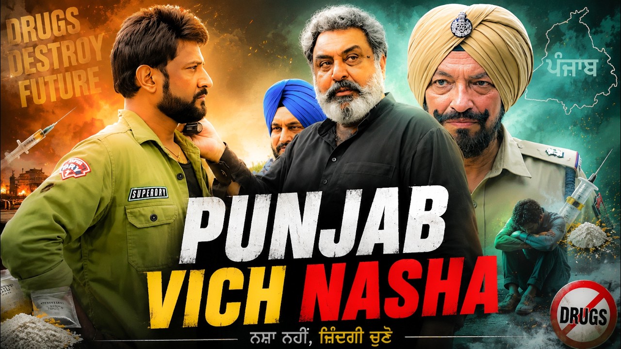 PUNJAB VICH NASHA 😔 | New Punjabi Movie 2026 | Sardars Sohi, Hobby Dhaliwal | Latest Punjabi Film