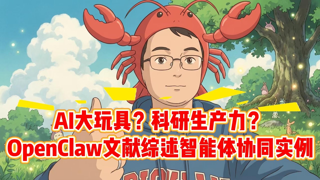真能干活？OpenClaw文献综述智能体协同操作实例