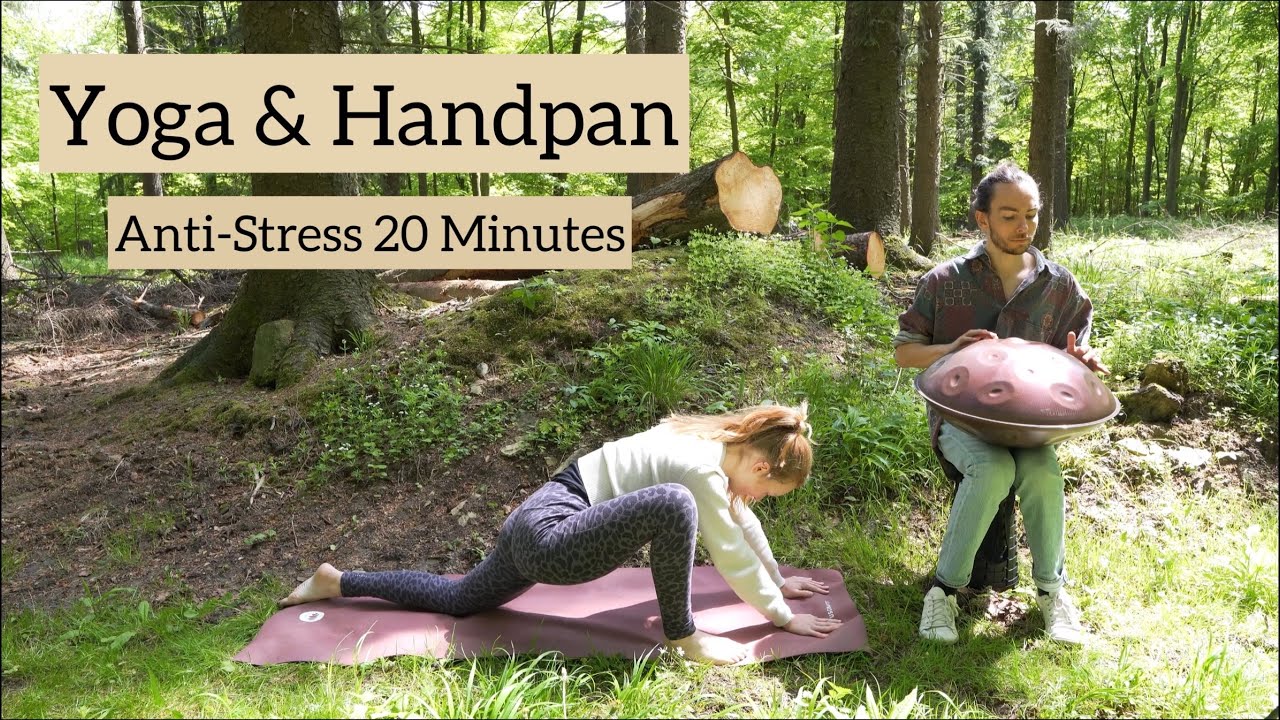 Anti-Stress Yoga & Handpan Soundhealing Flow I 20 minutes I English