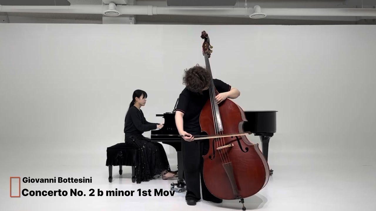Giovanni Bottesini - Concerto No.2 b minor 1st Mov [Student Series.3]