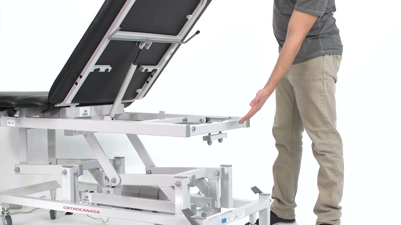 How to Install the Pedestal on the V-800 Traction Table