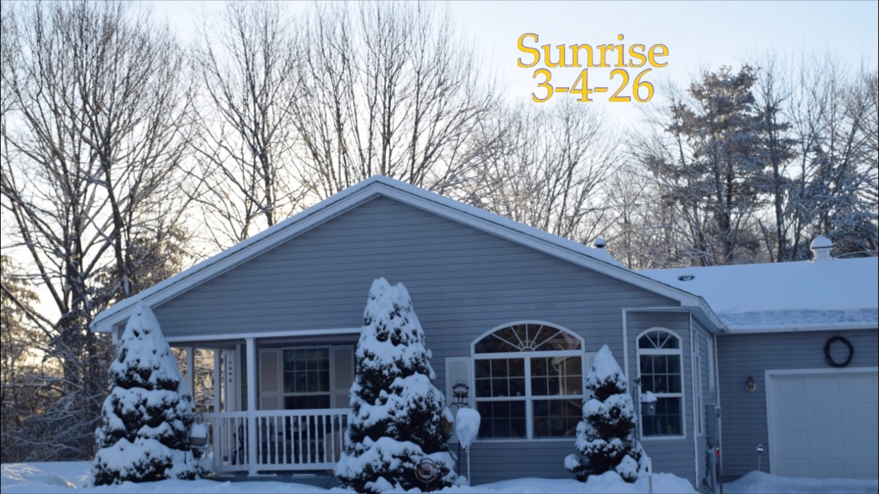 Winter to Spring Sunrise