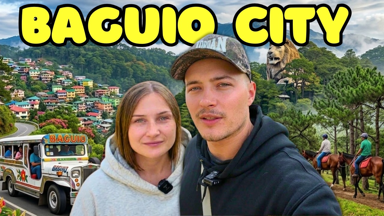 Мы впервые в Багио, Филиппины (нам здесь очень нравится) 🇵🇭