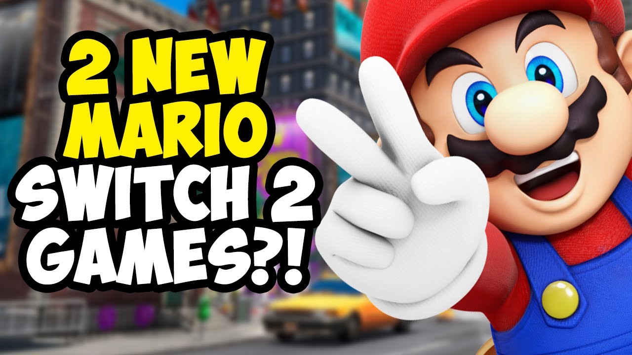 LEAKED! 2 New Mario Games Coming To Nintendo Switch 2!