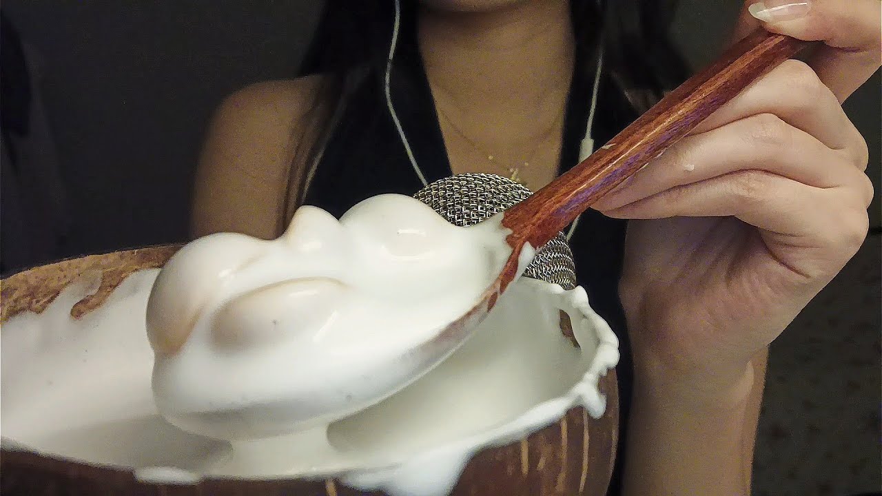 ASMR  Wooden Soup but it's Soft & Creamy (with shaving cream)