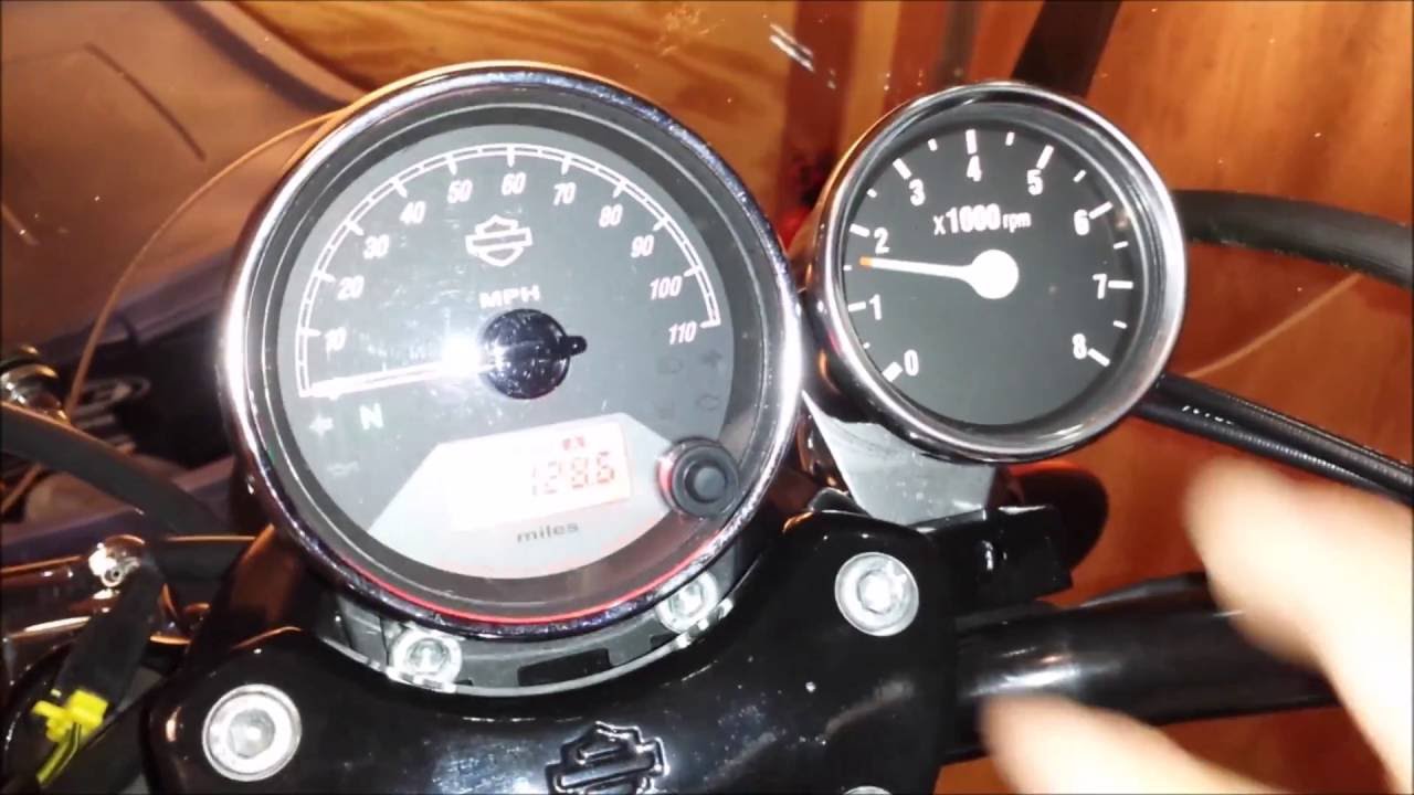 HOW TO: Install a Tachometer Harley Davidson Street 750 XG