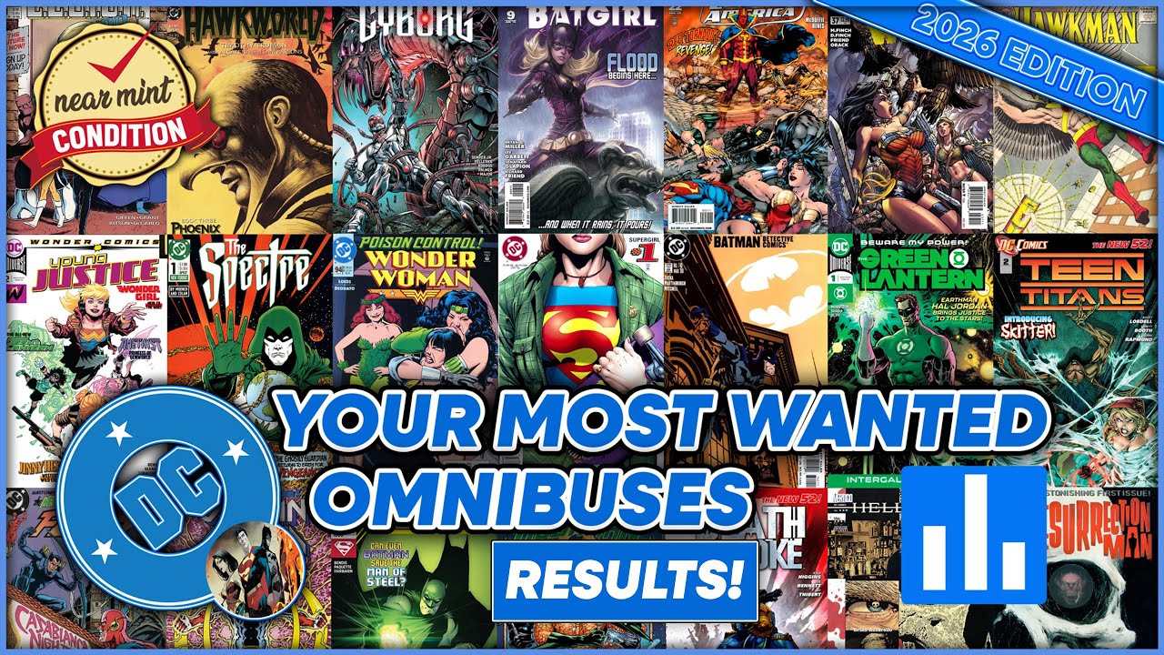 Your TOP 60 Most Wanted DC Omnibus | 2026 Edition! | Batman, Superman, Wonder Woman & More!