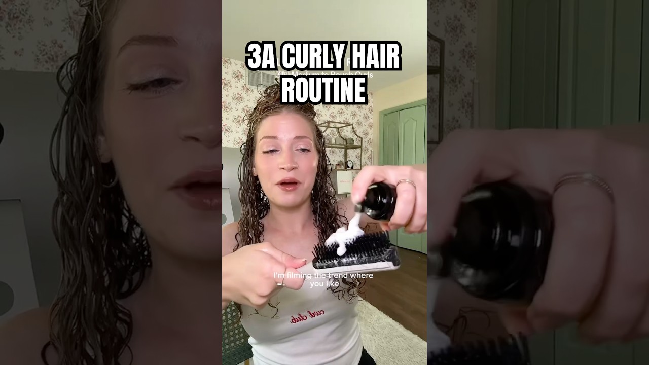 FULL 3A CURLY HAIR ROUTINE 