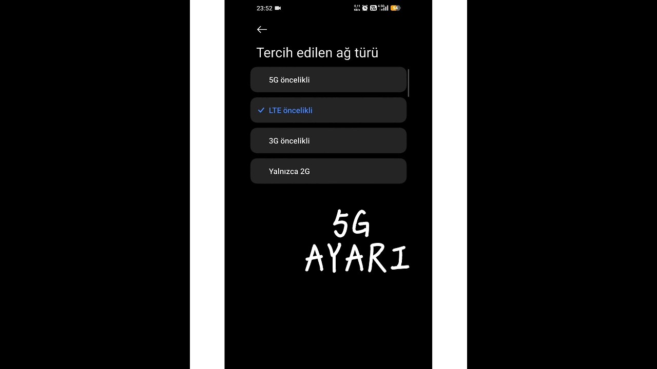 5G Nasıl A&ccedil;ılır ? Android 5G AYARLARI NASIL YAPILIR ? Xiaomi 5G ayarları hyperos 3 #5g #turktelekom