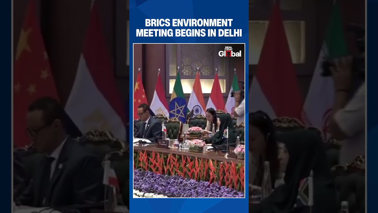 12th BRICS Environment Ministers' Meeting Begins In New Delhi | India Leads Climate Cooperation