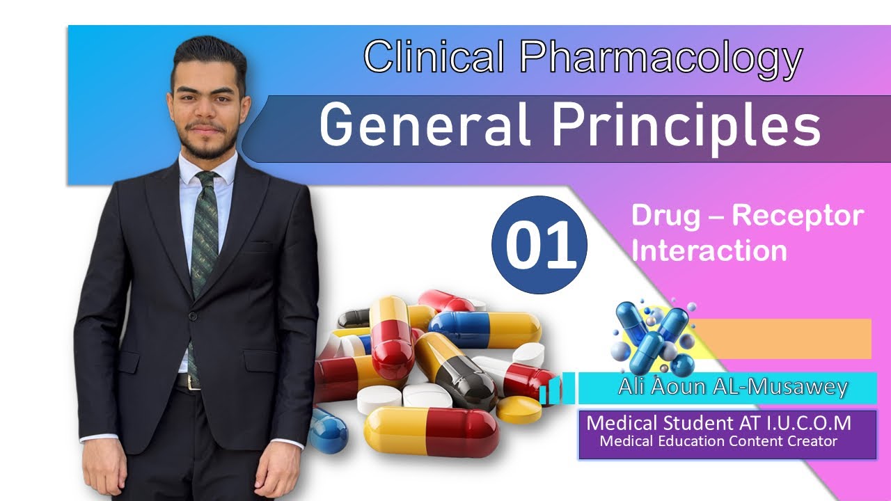 Pharmacology | General Principles | 01 | Drug - Receptor Interaction