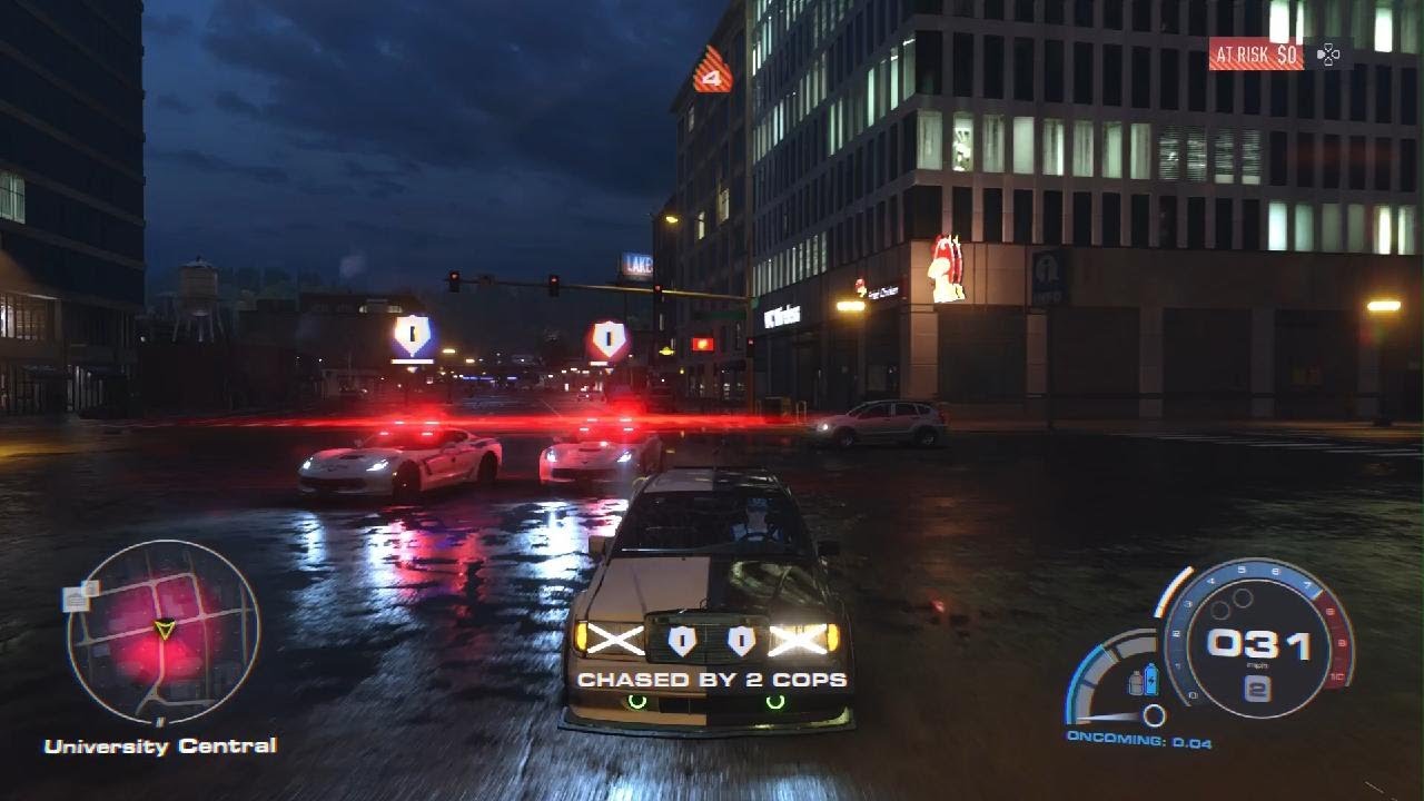 Need for Speed Unbound - Heat 5 Police Chase in a Mercedes-Benz 190E