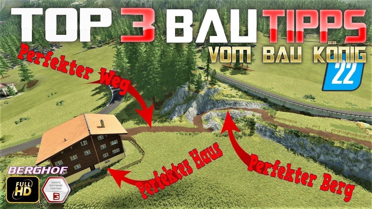 🆕LS22✅FS22⭐️ TOP 3 BAU TIPPS⭐️PS5/PC/XBOX #34