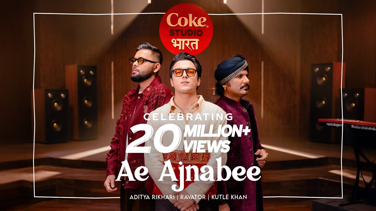Ae Ajnabee (Official Music Video) - Aditya Rikhari, Ravator, Kutle Khan | Coke Studio Bharat
