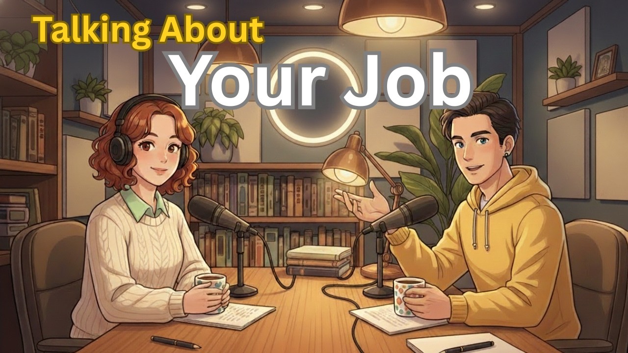 How to Talk About Your Job in English | English Conversation Practice