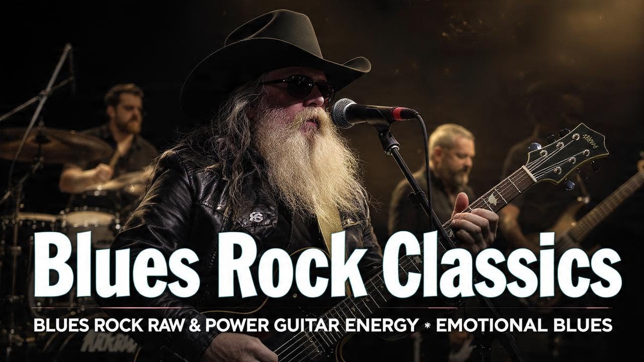 Eric Clapton, Hendrix, Muddy Waters, The Animals Inspired Rock Blues & Soul Mood