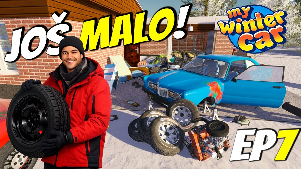 JOŠ MALO & FORD JE GOTOV, ZAVRŠIO MU MOTOR! *My Winter Car* EP7