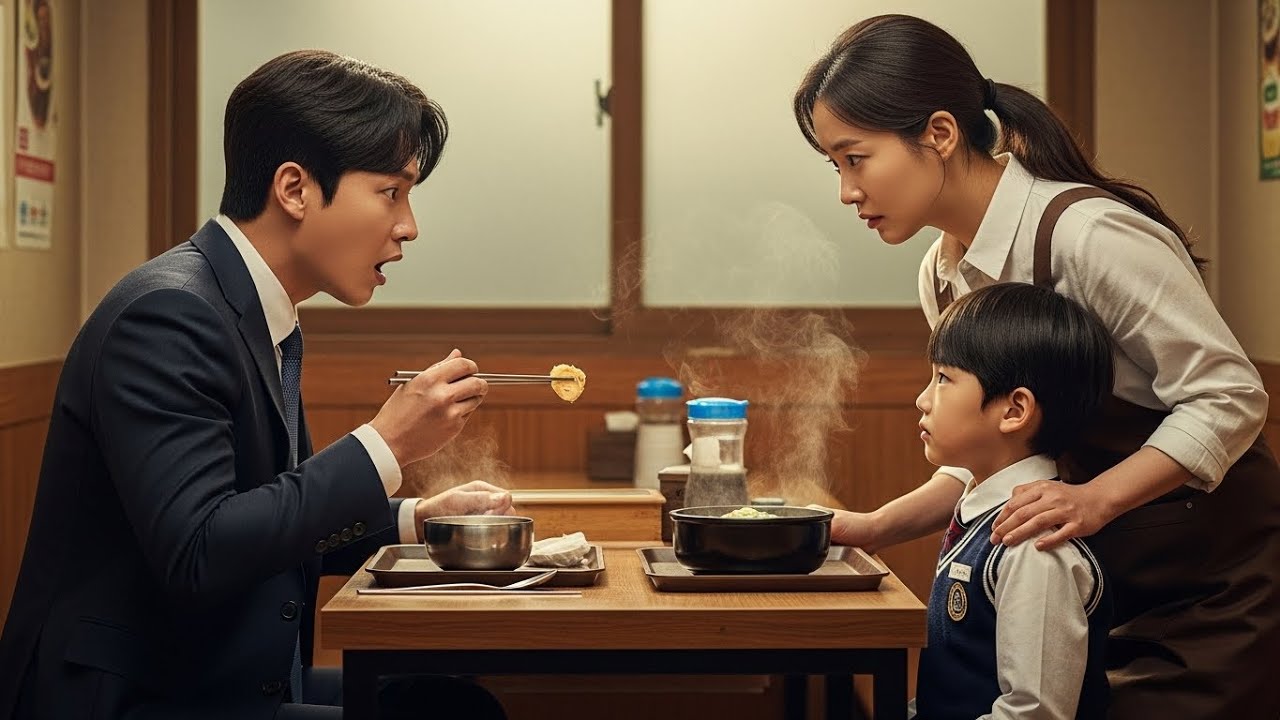 서울의 허름한 국밥집— 전처와 마주친 재벌 CEO, 아이의 눈을 보고 얼어붙었다