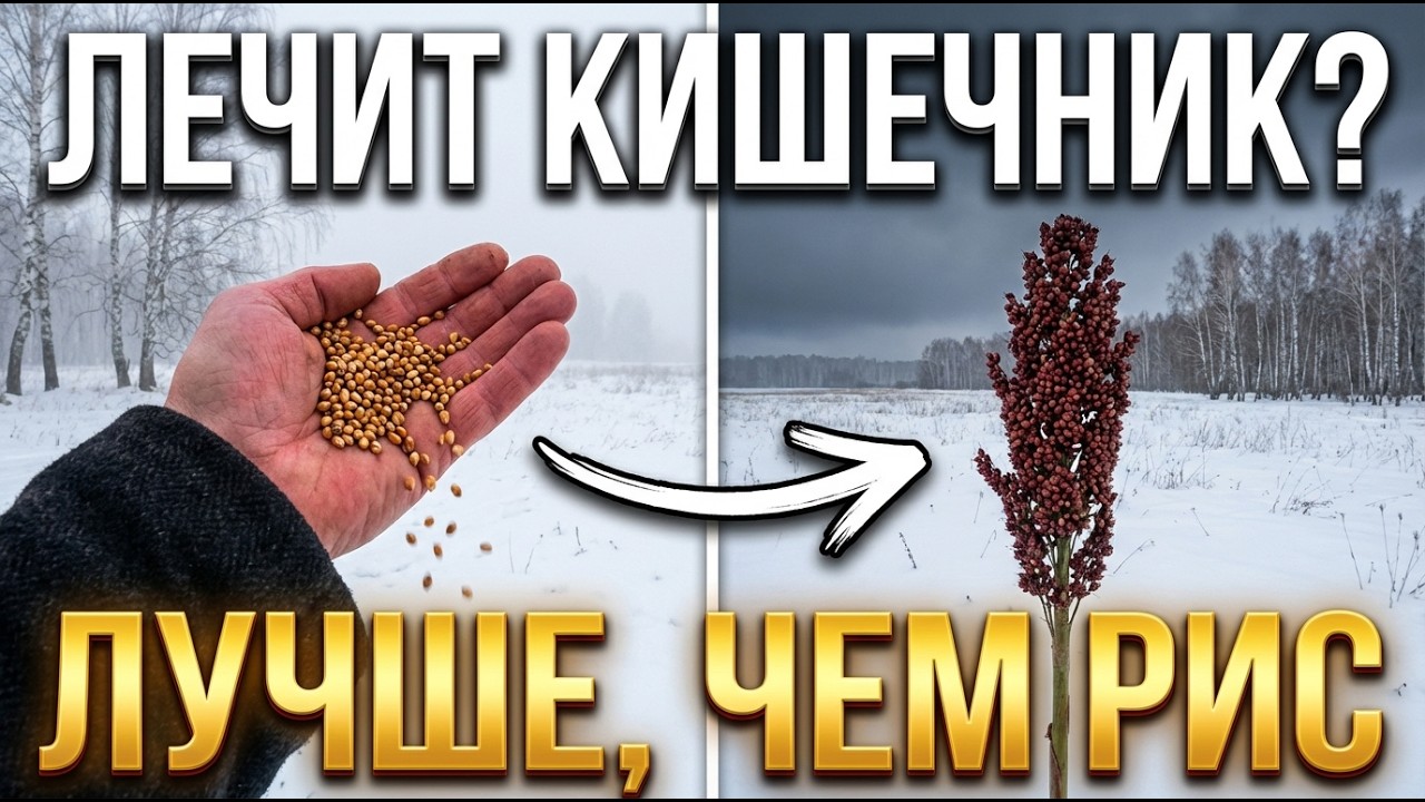 Лучше, чем рис. Лечит кишечник, растёт вечно. Почему ты об этом не знаешь?