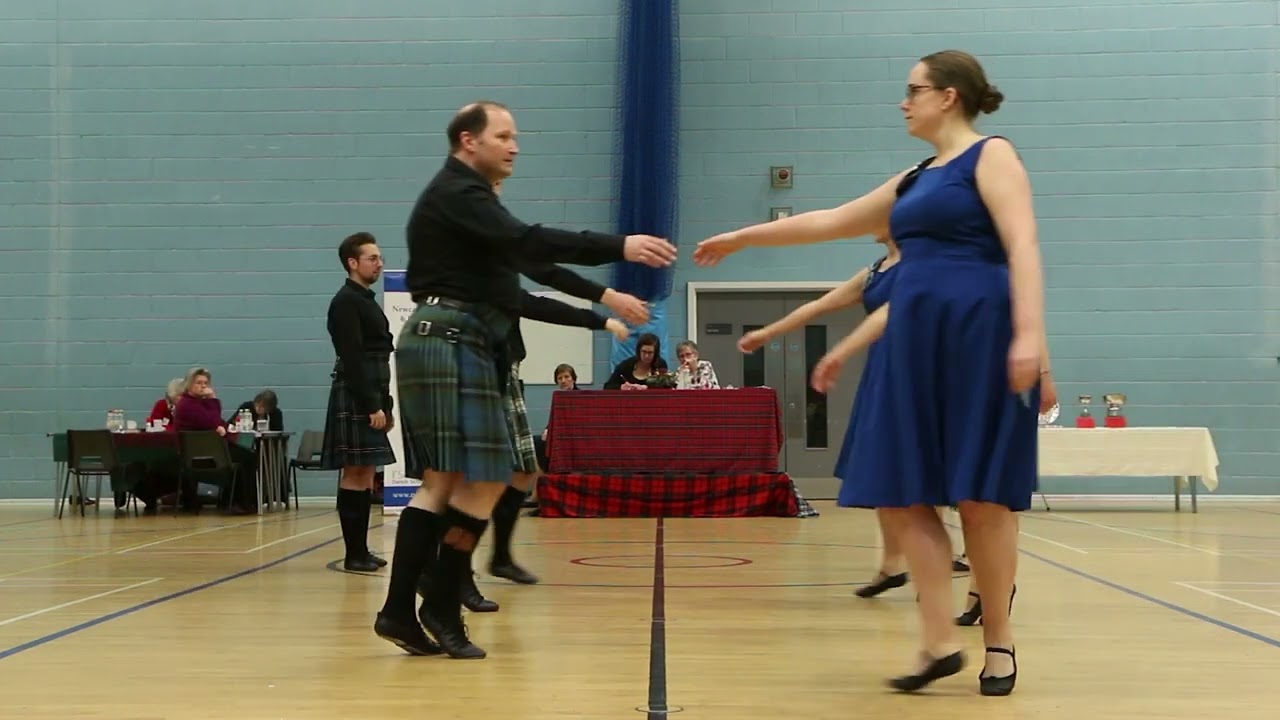 Newcastle 2023 - Drumtochty Glen - Strathspey - Edinburgh Scottish Dancers (Mixed)
