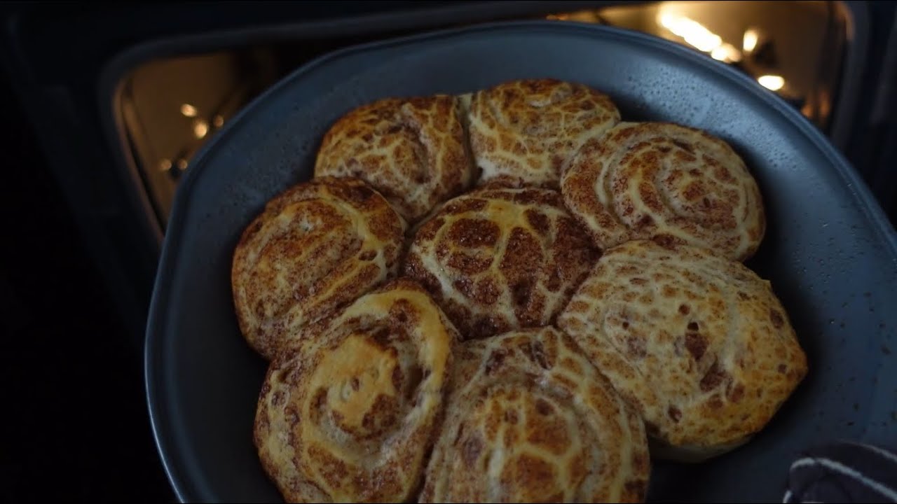 ASMR Baking Heavenly Cinnamon Rolls to Relax and Unwind