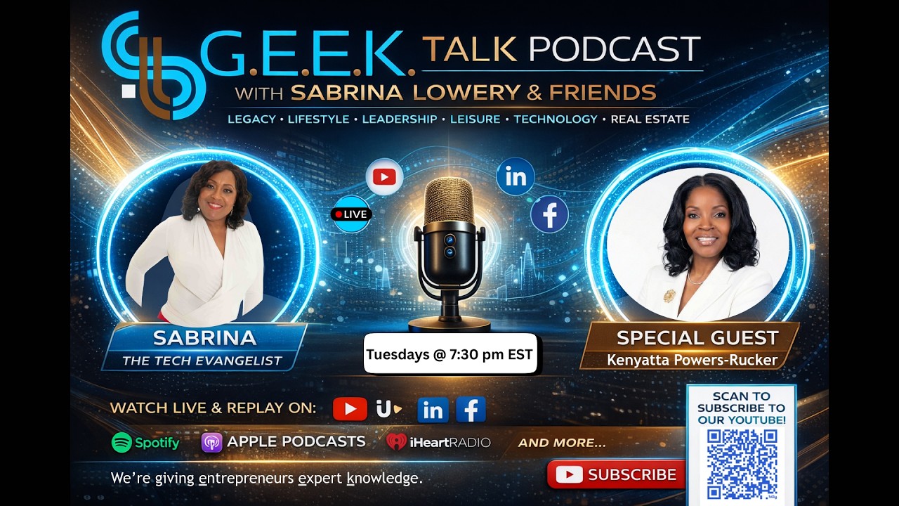 G.E.E.K. Talk with Sabrina Lowery and Friends